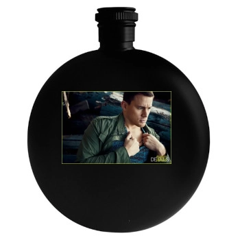 Channing Tatum Round Flask