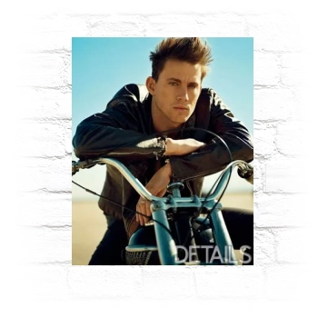 Channing Tatum Metal Wall Art