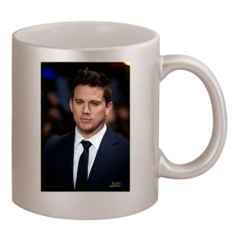 Channing Tatum 11oz Metallic Silver Mug