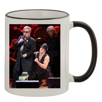 Channing Tatum 11oz Colored Rim & Handle Mug