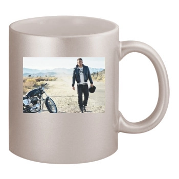 Channing Tatum 11oz Metallic Silver Mug