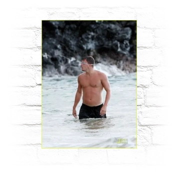 Channing Tatum Metal Wall Art