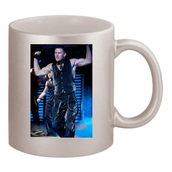 Channing Tatum 11oz Metallic Silver Mug