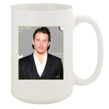 Channing Tatum 15oz White Mug