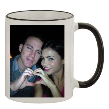 Channing Tatum 11oz Colored Rim & Handle Mug