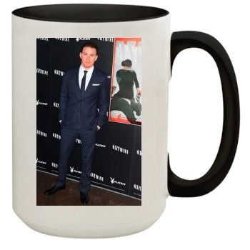 Channing Tatum 15oz Colored Inner & Handle Mug