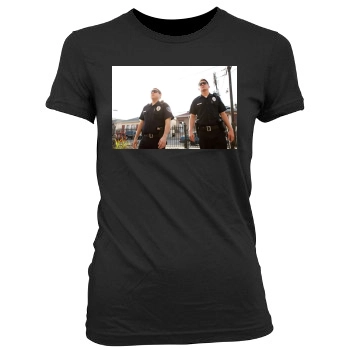 Channing Tatum Women's Junior Cut Crewneck T-Shirt