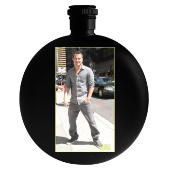 Channing Tatum Round Flask