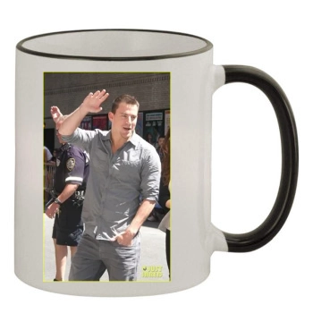 Channing Tatum 11oz Colored Rim & Handle Mug