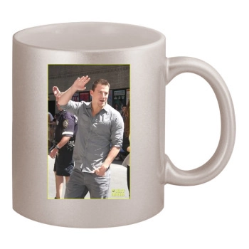 Channing Tatum 11oz Metallic Silver Mug