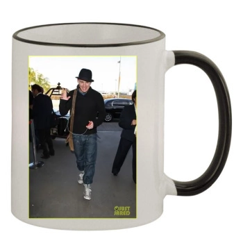 Channing Tatum 11oz Colored Rim & Handle Mug