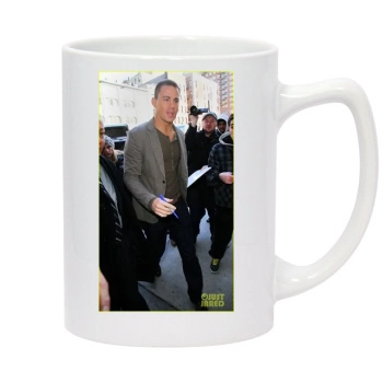 Channing Tatum 14oz White Statesman Mug