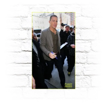 Channing Tatum Metal Wall Art