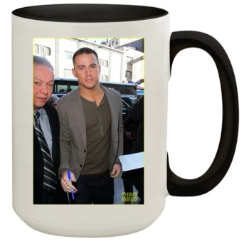 Channing Tatum 15oz Colored Inner & Handle Mug