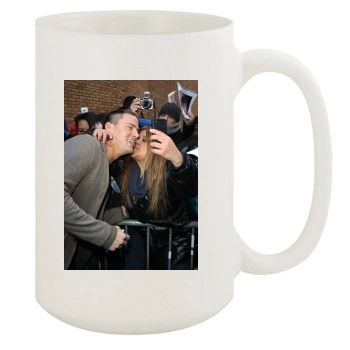 Channing Tatum 15oz White Mug