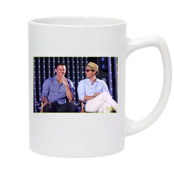 Channing Tatum 14oz White Statesman Mug