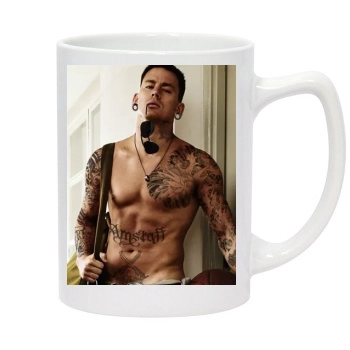 Channing Tatum 14oz White Statesman Mug