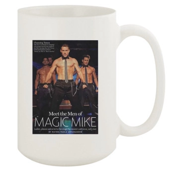 Channing Tatum 15oz White Mug