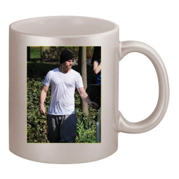 Channing Tatum 11oz Metallic Silver Mug