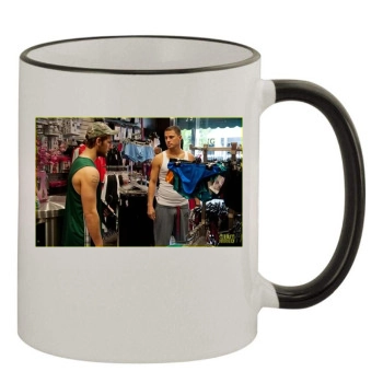 Channing Tatum 11oz Colored Rim & Handle Mug