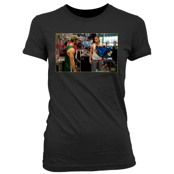 Channing Tatum Women's Junior Cut Crewneck T-Shirt