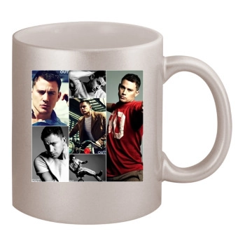 Channing Tatum 11oz Metallic Silver Mug