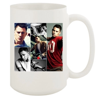 Channing Tatum 15oz White Mug