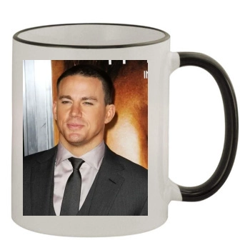 Channing Tatum 11oz Colored Rim & Handle Mug