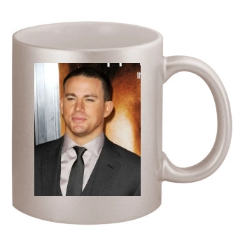 Channing Tatum 11oz Metallic Silver Mug