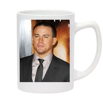 Channing Tatum 14oz White Statesman Mug