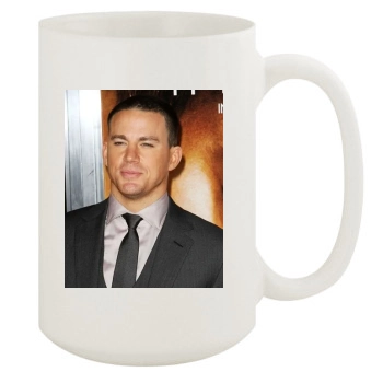 Channing Tatum 15oz White Mug