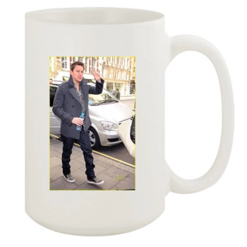 Channing Tatum 15oz White Mug