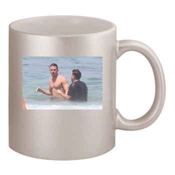 Channing Tatum 11oz Metallic Silver Mug