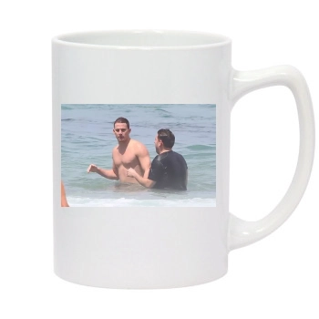 Channing Tatum 14oz White Statesman Mug