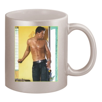 Channing Tatum 11oz Metallic Silver Mug