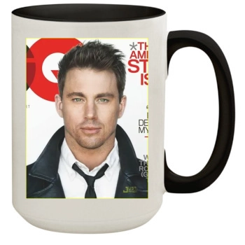 Channing Tatum 15oz Colored Inner & Handle Mug