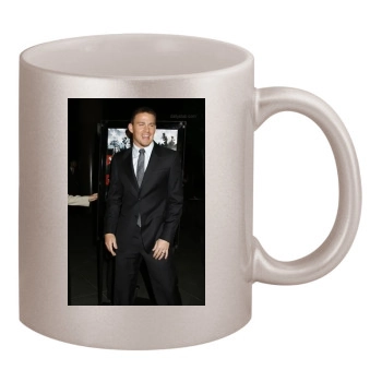 Channing Tatum 11oz Metallic Silver Mug