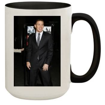 Channing Tatum 15oz Colored Inner & Handle Mug