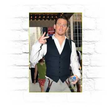 Channing Tatum Metal Wall Art