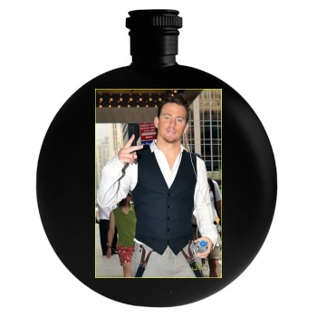 Channing Tatum Round Flask