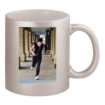 Channing Tatum 11oz Metallic Silver Mug