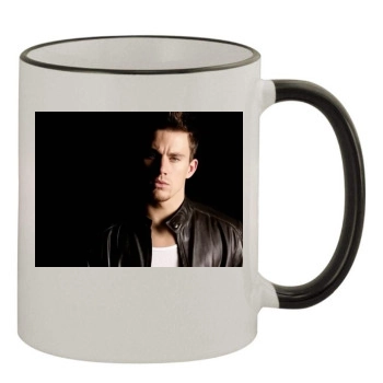 Channing Tatum 11oz Colored Rim & Handle Mug