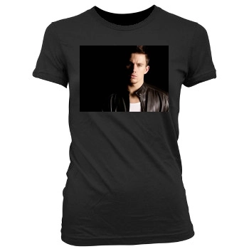 Channing Tatum Women's Junior Cut Crewneck T-Shirt