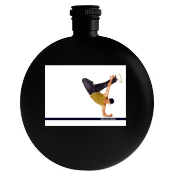 Channing Tatum Round Flask