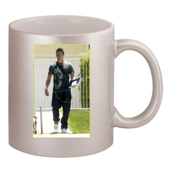 Channing Tatum 11oz Metallic Silver Mug