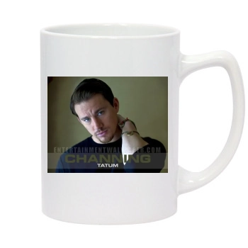 Channing Tatum 14oz White Statesman Mug