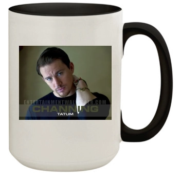 Channing Tatum 15oz Colored Inner & Handle Mug