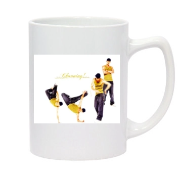 Channing Tatum 14oz White Statesman Mug