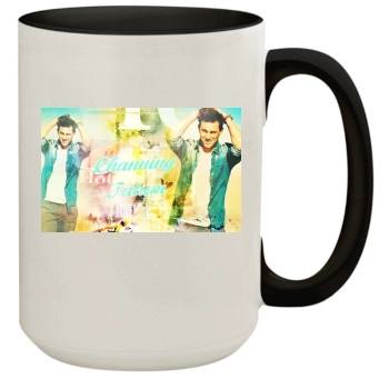 Channing Tatum 15oz Colored Inner & Handle Mug