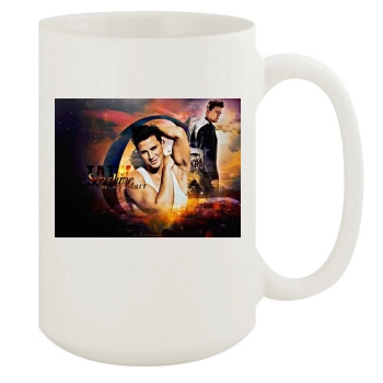 Channing Tatum 15oz White Mug